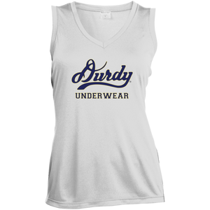 Durdy Underwear Sport-Tek Ladies' Sleeveless Moisture Absorbing V-Neck