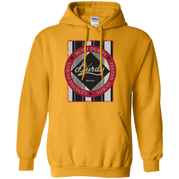 Durdy Brand G185 Gildan Pullover Hoodie 8 oz.