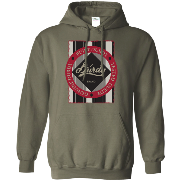 Durdy Brand G185 Gildan Pullover Hoodie 8 oz.