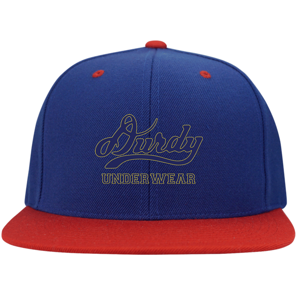 Durdy Underwear Sport-Tek Flat Bill High-Profile Snapback Hat