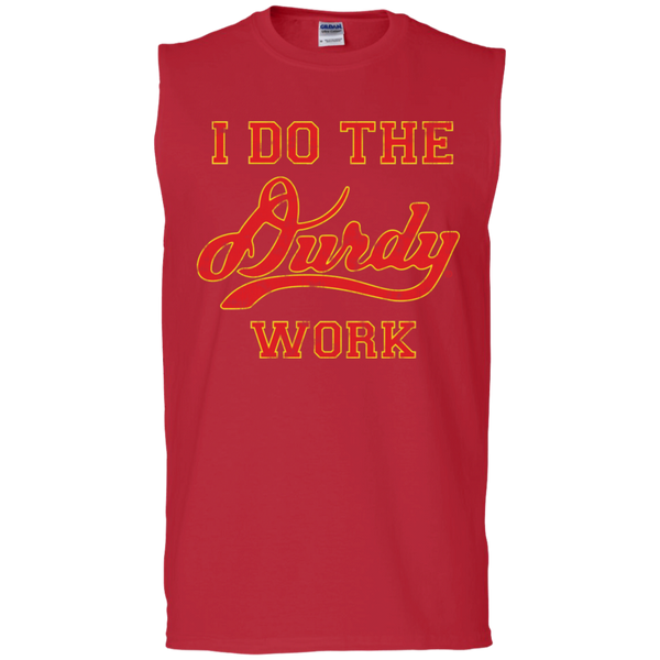 Durdy Work Gildan Men's Ultra Cotton Sleeveless T-Shirt
