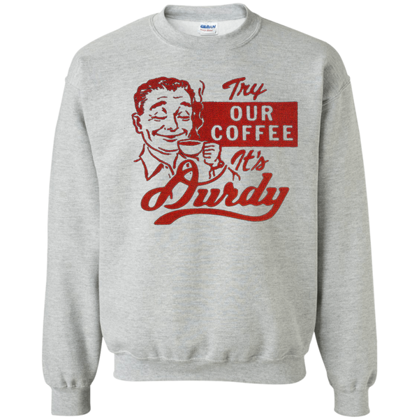 Durdy Coffee Gildan Crewneck Pullover Sweatshirt  8 oz.