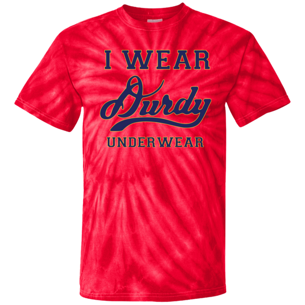 I Wear Durdy Underwear 100% Cotton Tie Dye T-Shirt