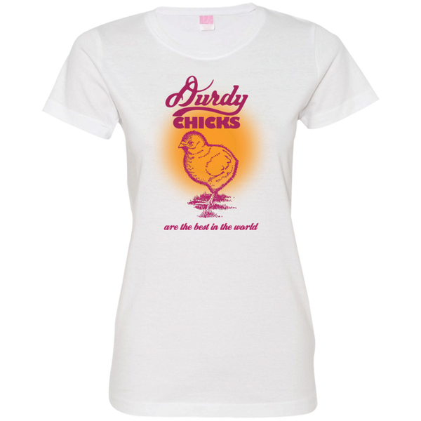 Durdy Chicks LAT Ladies' Fine Jersey T-Shirt