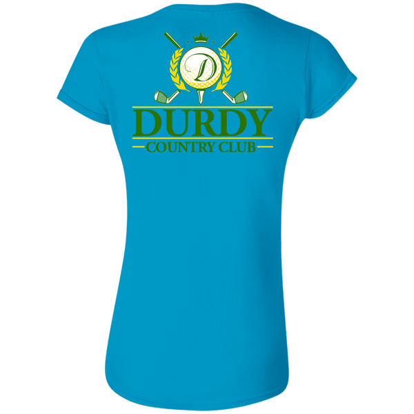 Durdy Country Club Gildan Softstyle Ladies' T-Shirt