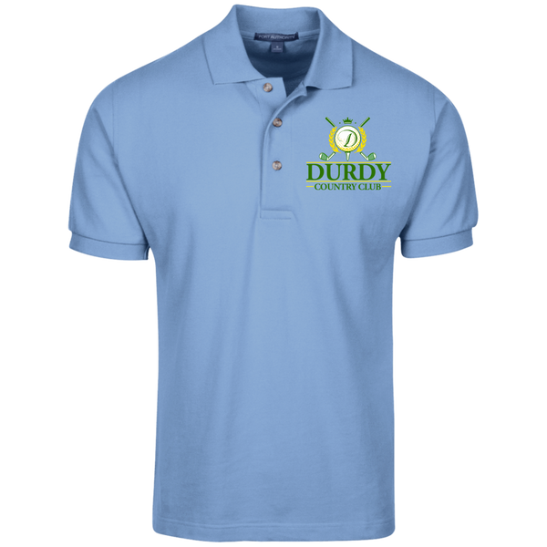 Durdy Country Club Cotton Pique Knit Polo