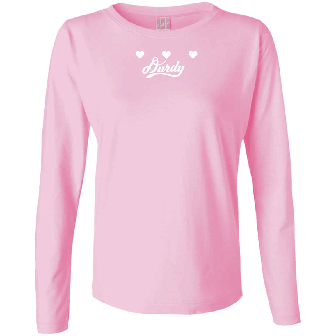 Triple Heart Durdy LAT Ladies' LS Cotton T-Shirt