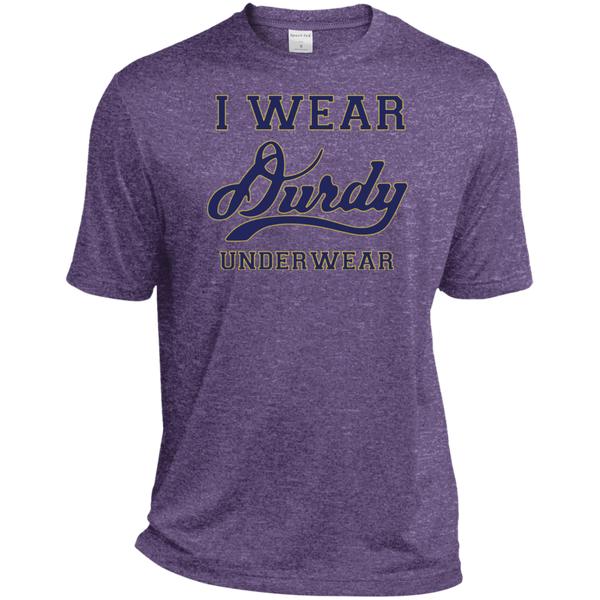 I Wear Durdy Underwear Sport-Tek Heather Dri-Fit Moisture-Wicking T-Shirt