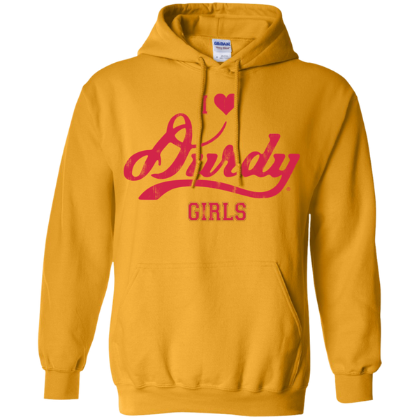 Love Durdy Girls Gildan Pullover Hoodie 8 oz.