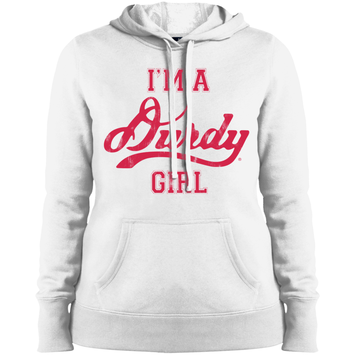 Durdy Girl Sport-Tek Ladies' Pullover Hooded Sweatshirt