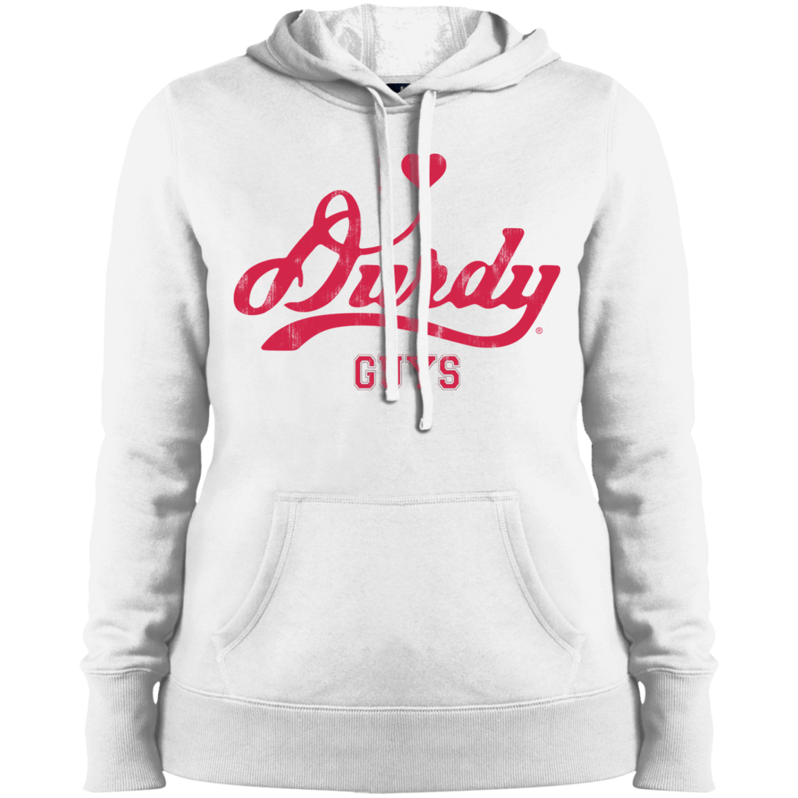 Love Durdy Guys Sport-Tek Ladies' Pullover Hooded Sweatshirt
