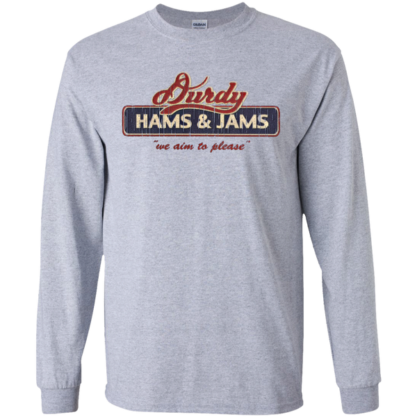Durdy Hams & Jams Gildan LS Ultra Cotton T-Shirt