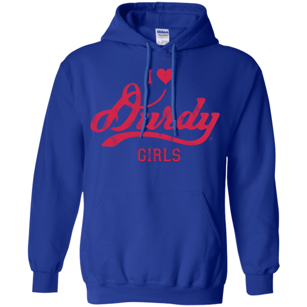 Love Durdy Girls Gildan Pullover Hoodie 8 oz.