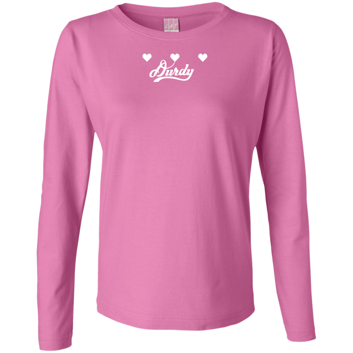 Triple Heart Durdy LAT Ladies' LS Cotton T-Shirt