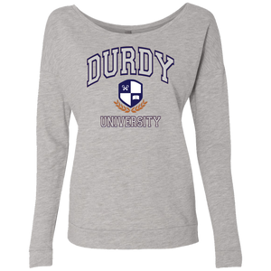 Durdy University Next Level Ladies' French Terry Scoop