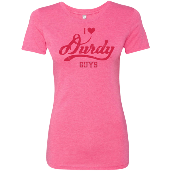 Love Durdy Guys Next Level Ladies' Triblend T-Shirt