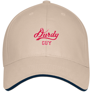Durdy Guy Bayside USA Made Structured Twill Cap With Sandwich Visor