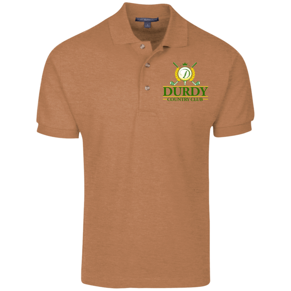 Durdy Country Club Cotton Pique Knit Polo