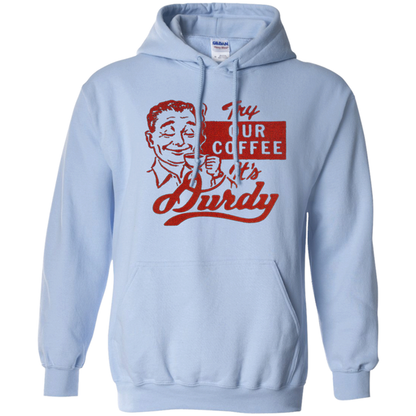 Durdy Coffee Gildan Pullover Hoodie 8 oz.