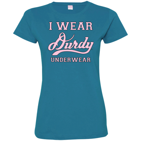 I Wear Durdy Underwear Ladies' Fine Jersey T-Shirt