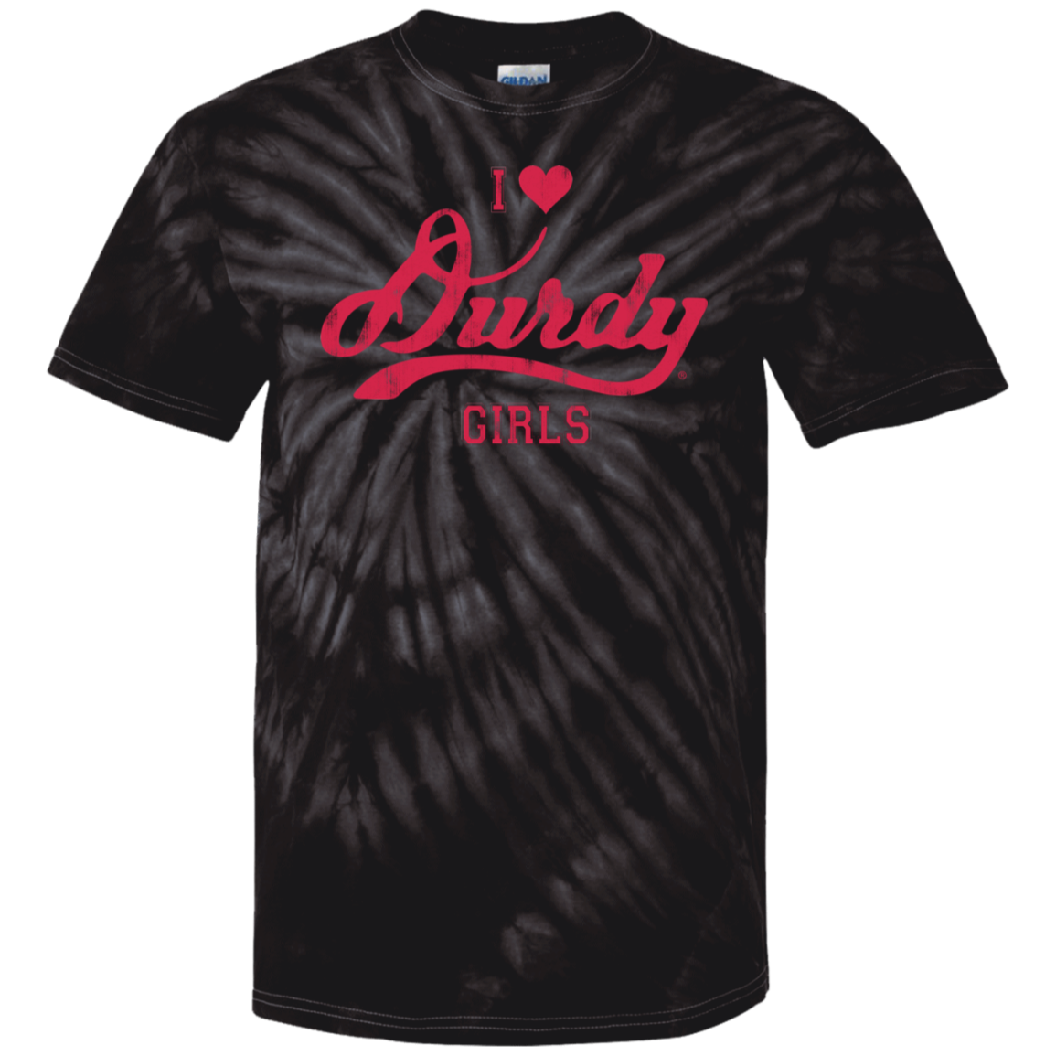 Love Durdy Girls100% Cotton Tie Dye T-Shirt