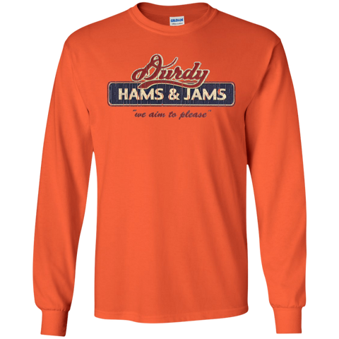 Durdy Hams & Jams Gildan LS Ultra Cotton T-Shirt