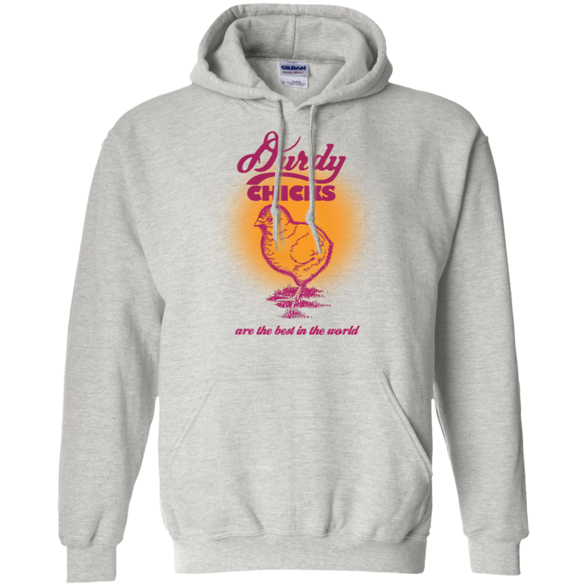 Durdy Chicks Gildan Pullover Hoodie 8 oz.