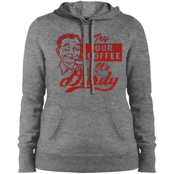 Durdy Coffee Sport-Tek Ladies' Pullover Hooded Sweatshirt