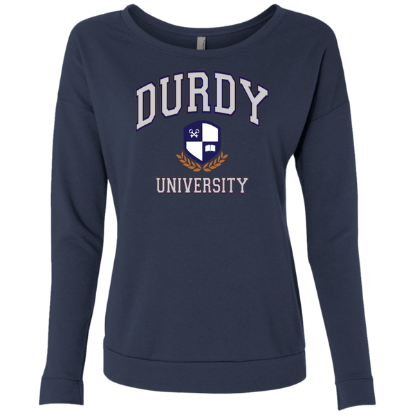 Durdy University Next Level Ladies' French Terry Scoop