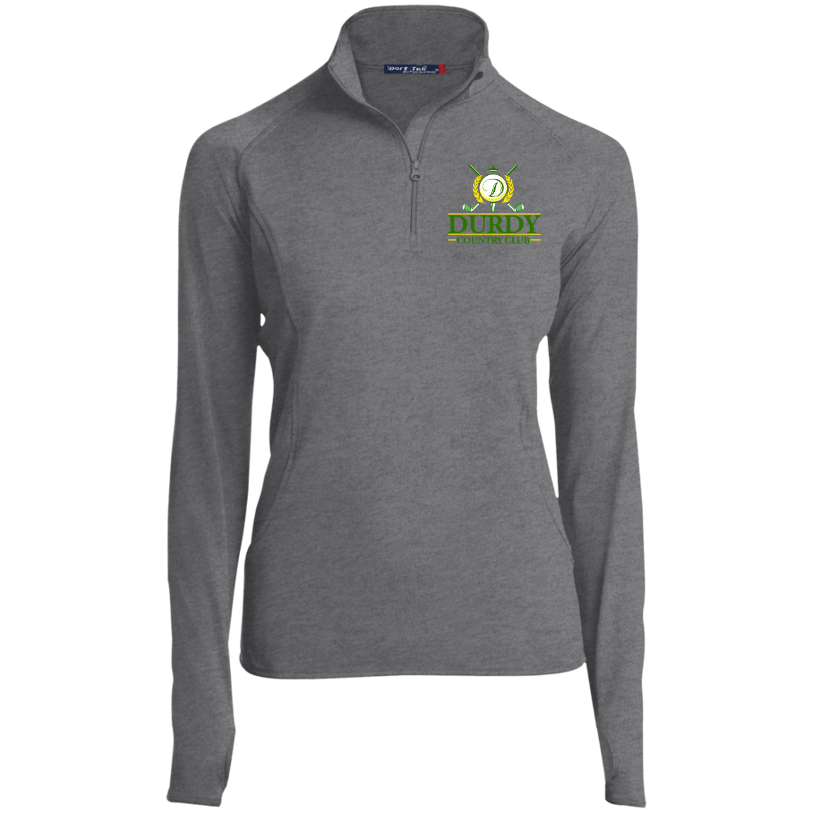 Durdy Country Club Women's 1/2 Zip Performance Pullover