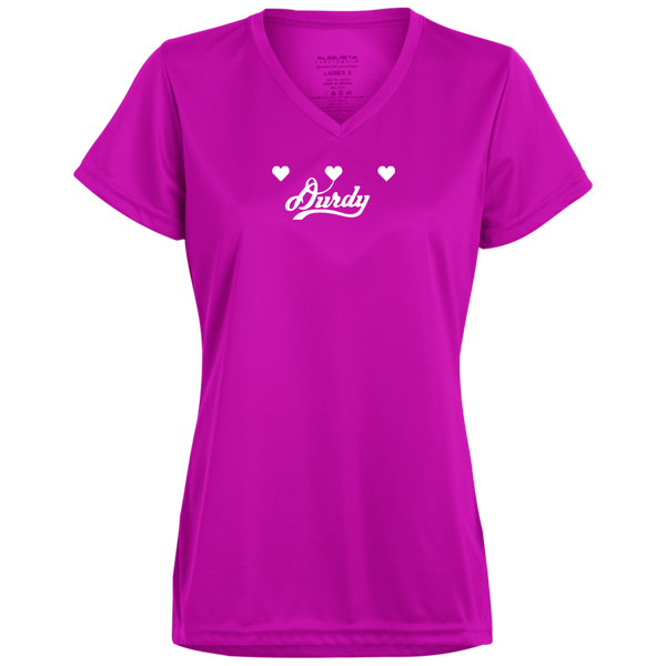 Triple Heart Durdy Augusta Ladies' Wicking T-Shirt