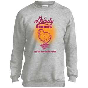 Durdy Chicks Port and Co. Youth Crewneck Sweatshirt
